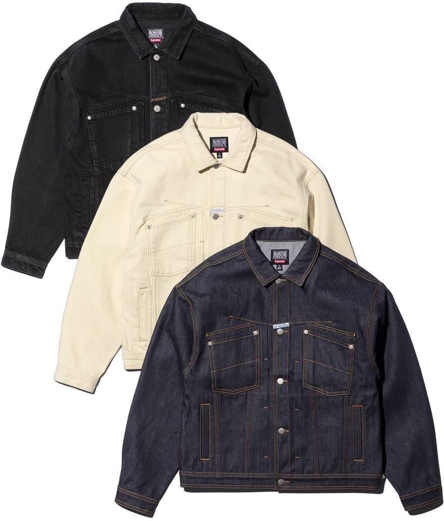 Supreme®/Marithé + François Girbaud X-Seam Denim Trucker Jacket